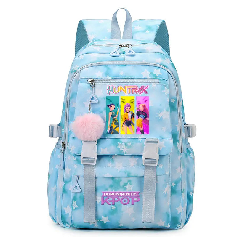 Sac à Dos Ecole KPop Demon Hunters Huntrix Rose — photo 26