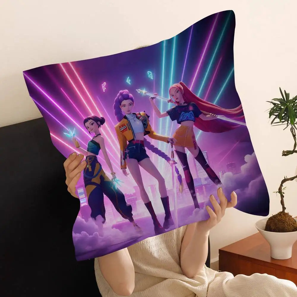 Housse de Coussin KPop Demon Hunters Saja Boys — photo 28