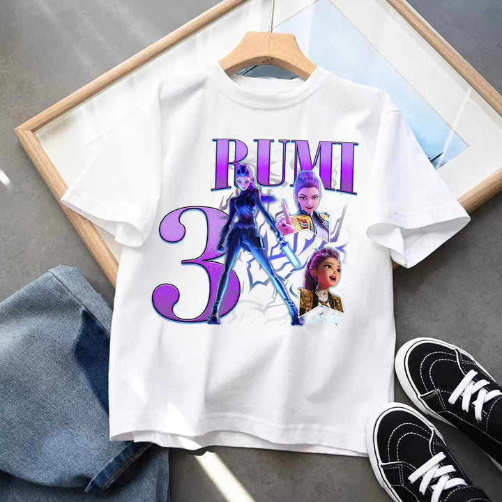 T-shirt KPop Demon Hunters Anniversaire 2ans — photo 2