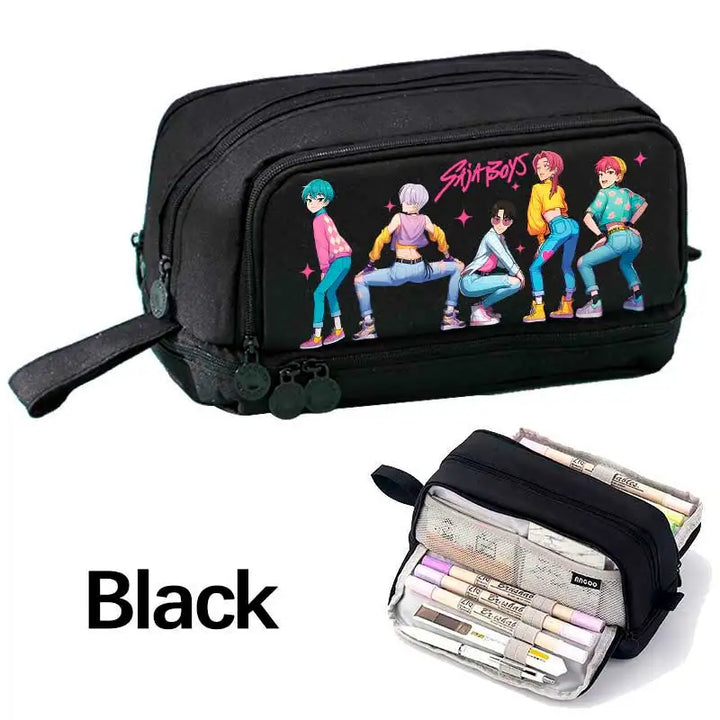 Trousse Scolaire KPop Demon Hunters Saja Boys