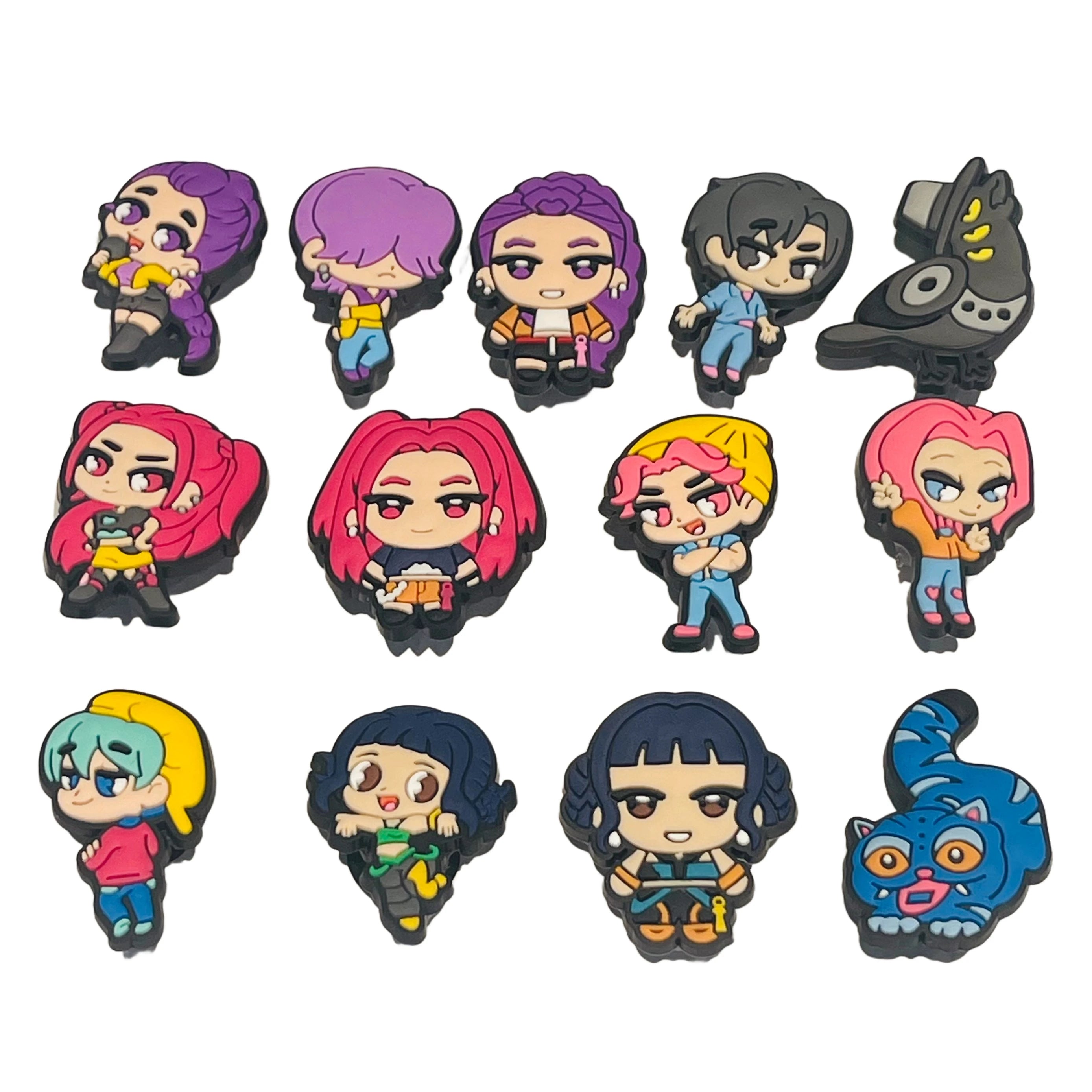 Jibbitz Crocs KPop Demon Hunters Huntrix Mira Cartoon — photo 2