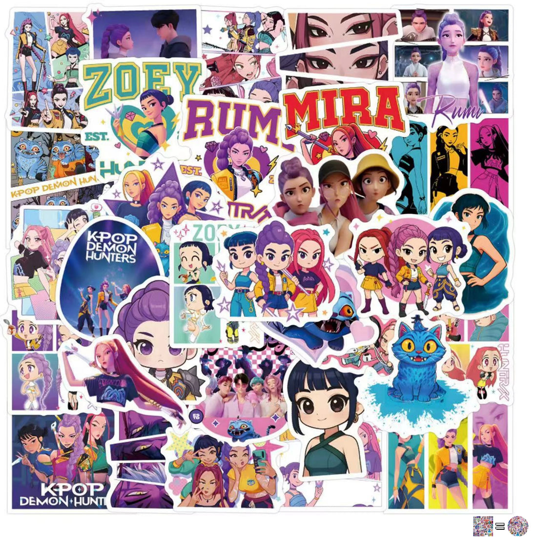 Stickers KPop Demon Hunters Huntrix