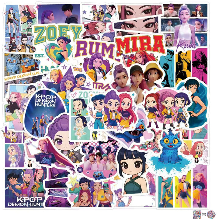 Stickers KPop Demon Hunters Huntrix — photo 14
