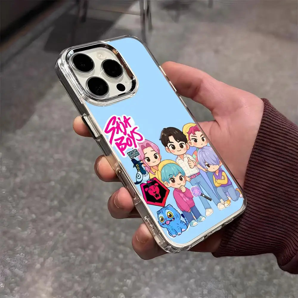 Coque IPhone KPop Demon Hunters Saja Boys Kawaii