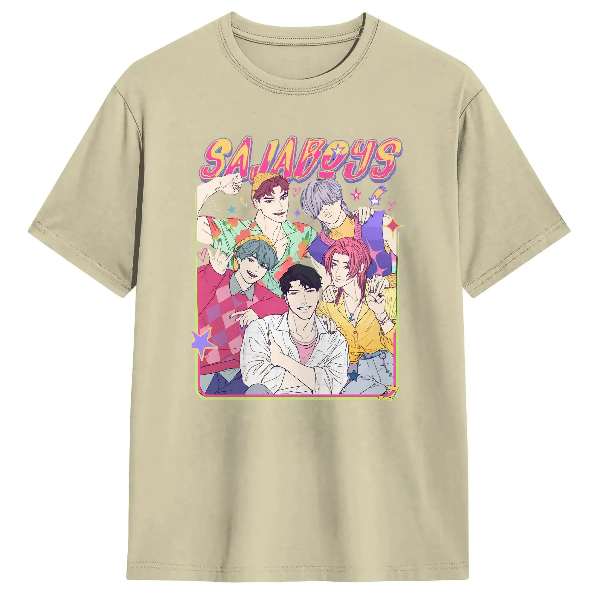 T-shirt KPop Demon Hunters Saja Boys Noir — photo 12