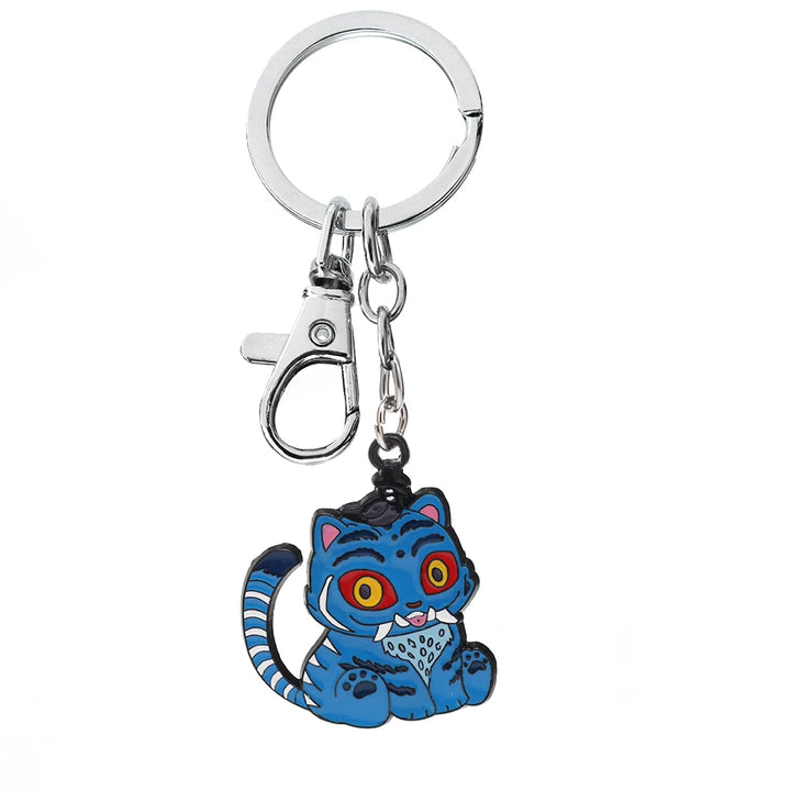 Porte-Clé KPop Demon Hunters Derpy Tigre Bleu