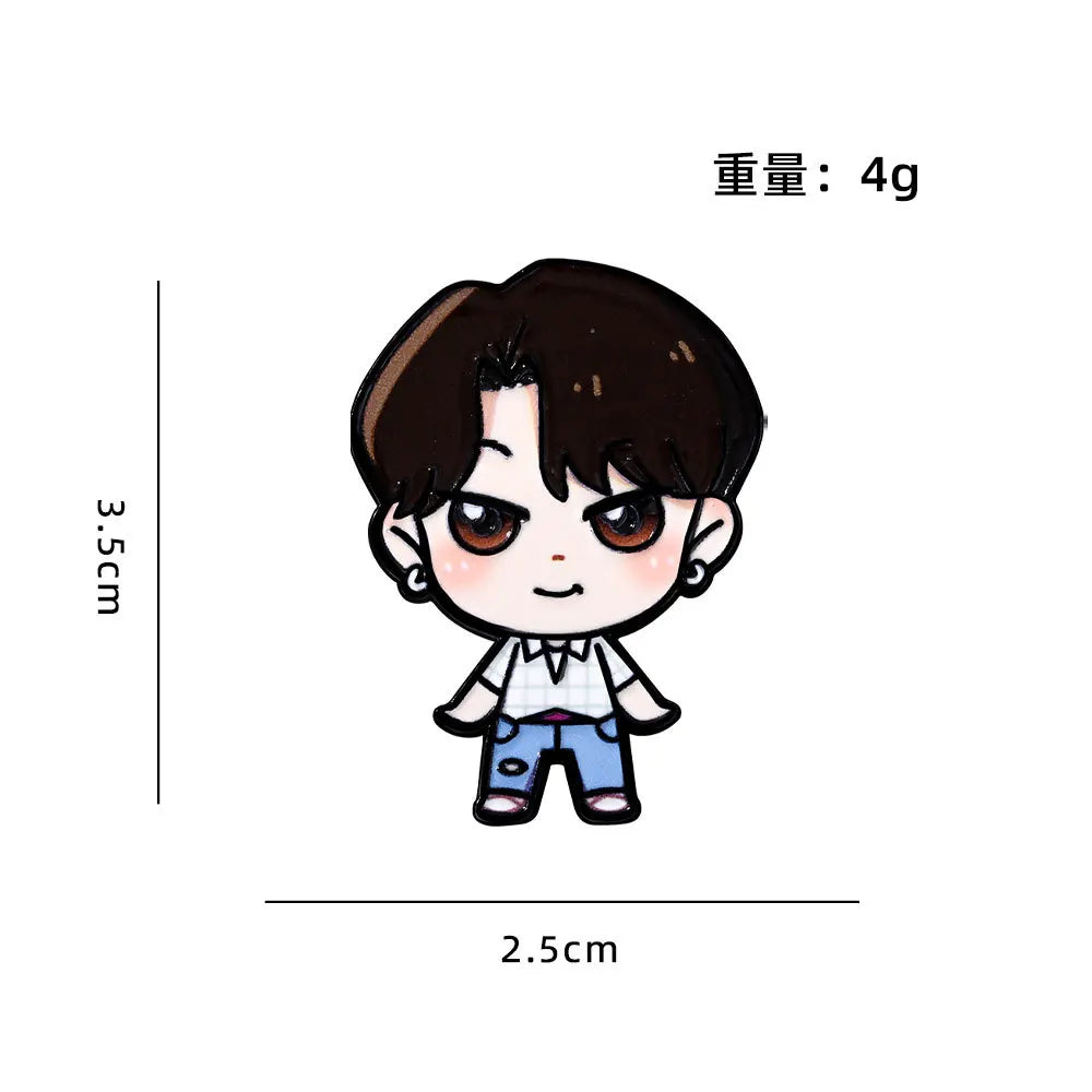 Broche KPop Demon Hunters Saja Jinu
