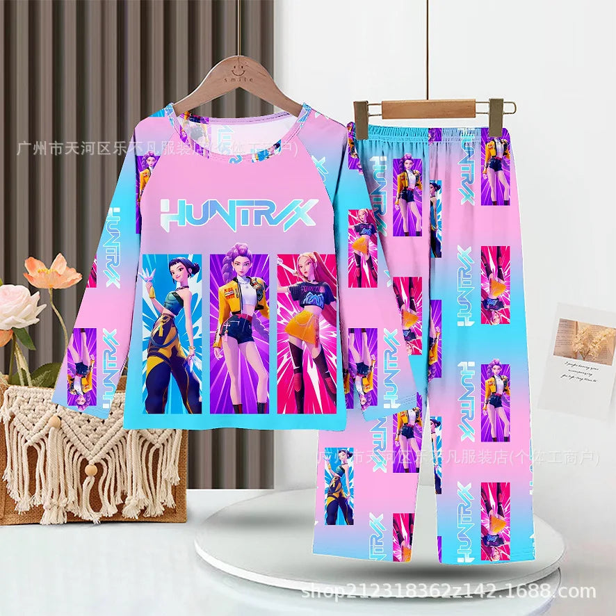 Pyjamas Enfant KPop Demon Hunters Dessin Animé
