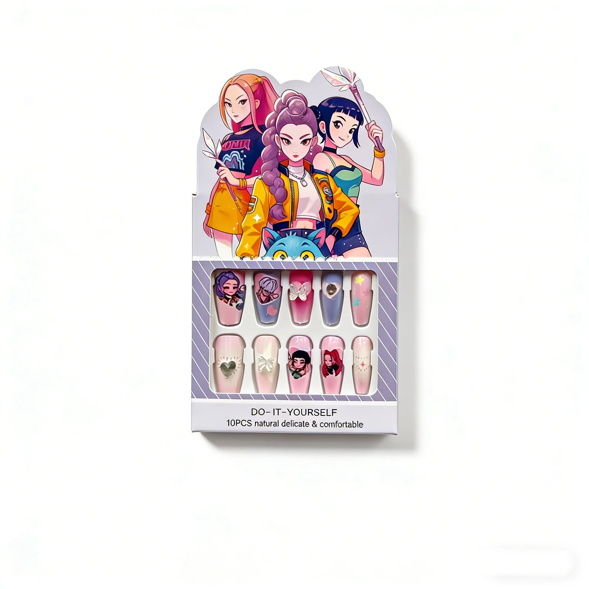 Autocollants Ongles KPop Demon Hunters