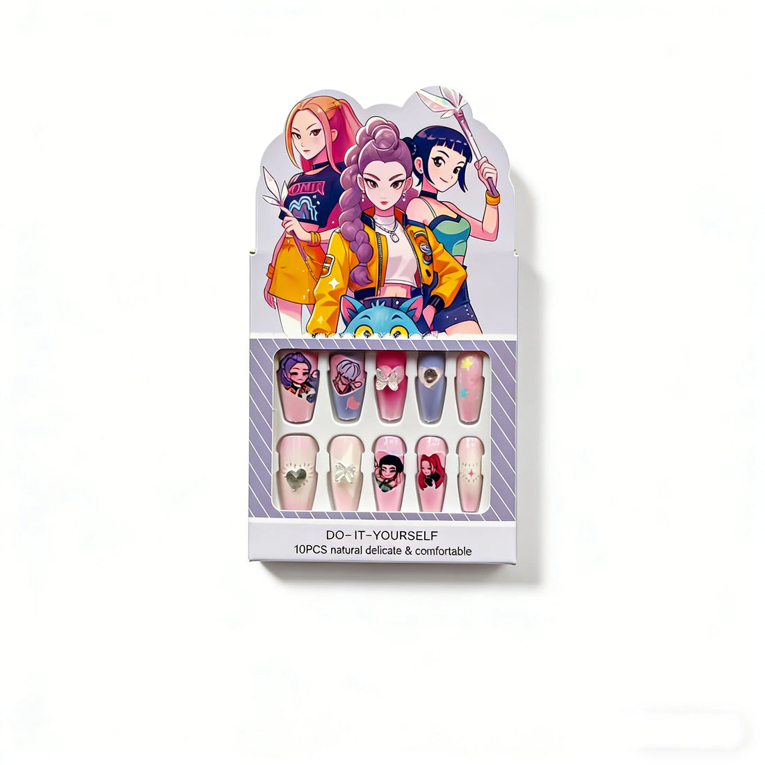 Autocollants Ongles KPop Demon Hunters