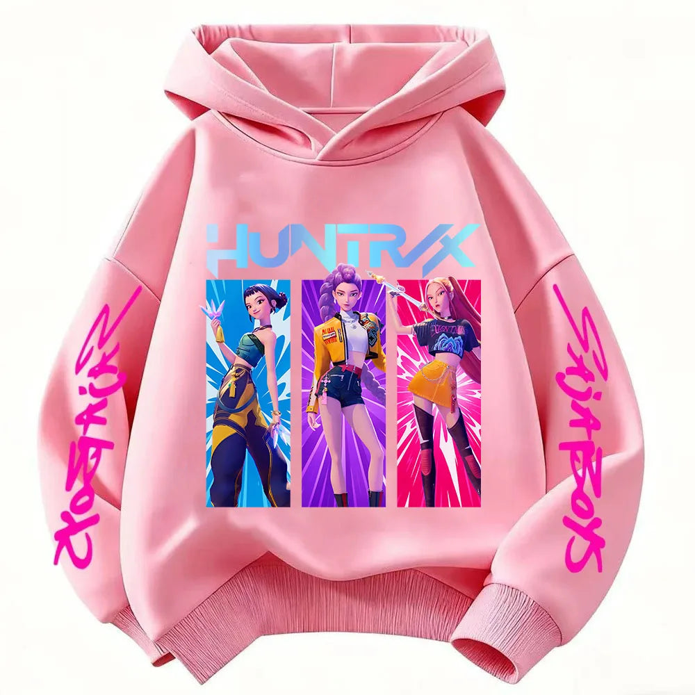 Pull Enfant KPop Demon Hunters Rouge