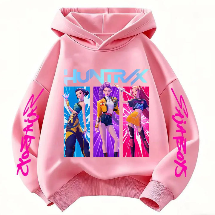 Pull Enfant KPop Demon Hunters Huntrix Rose