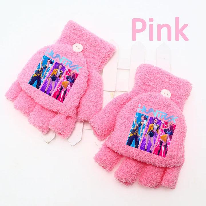 Gants KPop Demon Hunters Huntrix Rose