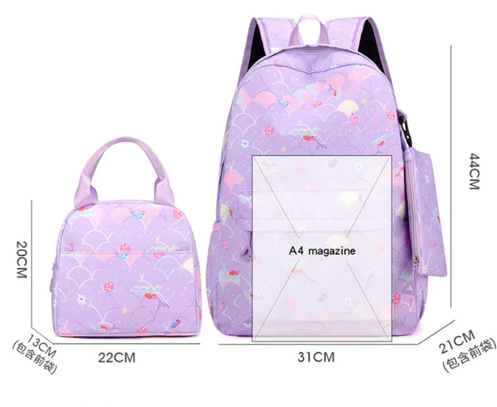 Sac à Dos Ecole KPop Demon Hunters Saja Boys  3 Pièces — photo 2
