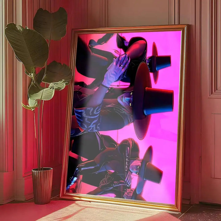 Poster KPop Demon Hunters Saja Boys Chapeaux