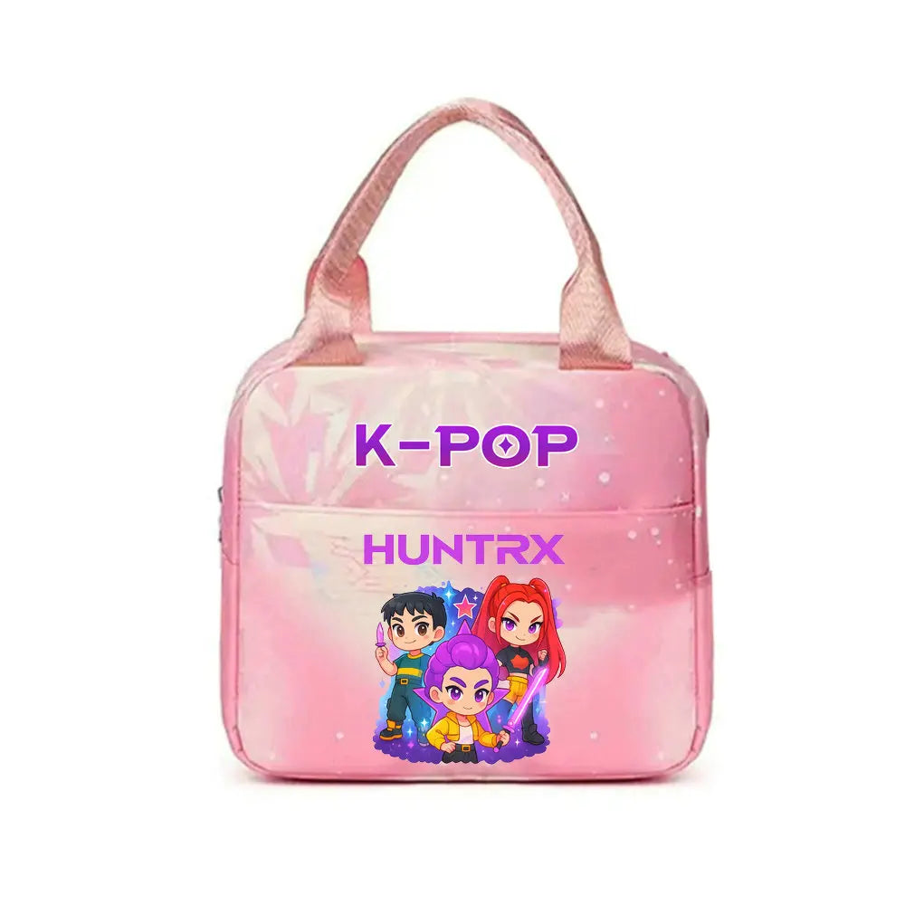 Lunch Bag KPop Demon Hunters Huntrix Et Derpy Bleu — photo 13