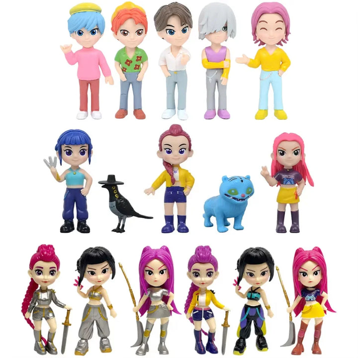 Figurines KPop Demon Hunters Huntrix Et Saja Boys