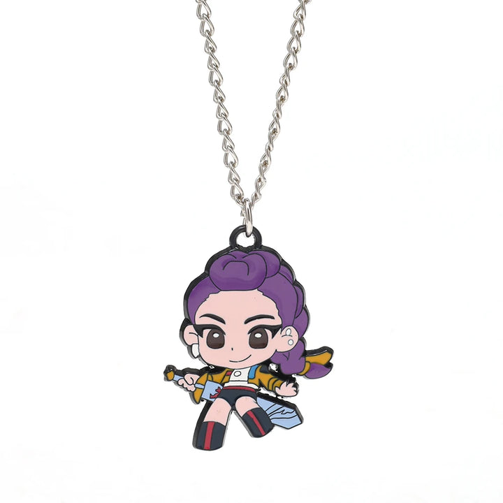 Collier KPop Demon Hunters Huntrix Rumi