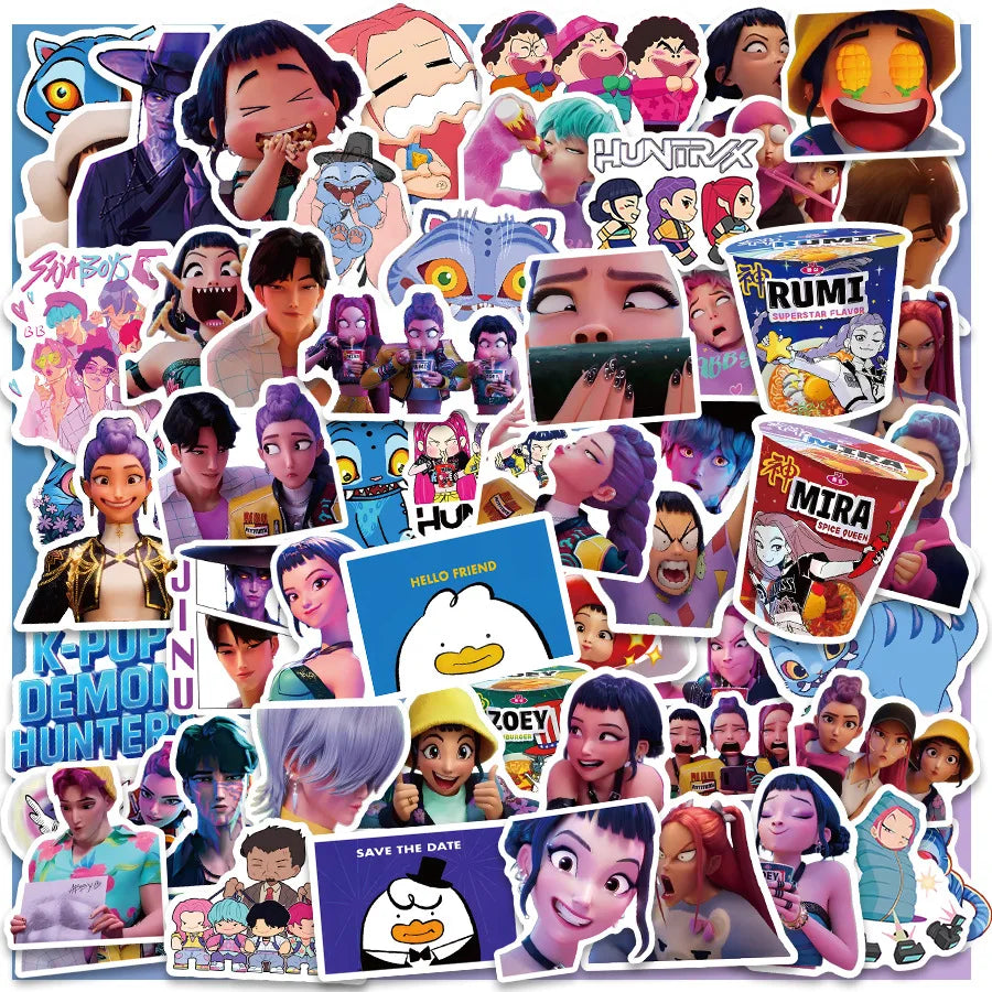 Stickers KPop Demon Hunters Huntrix