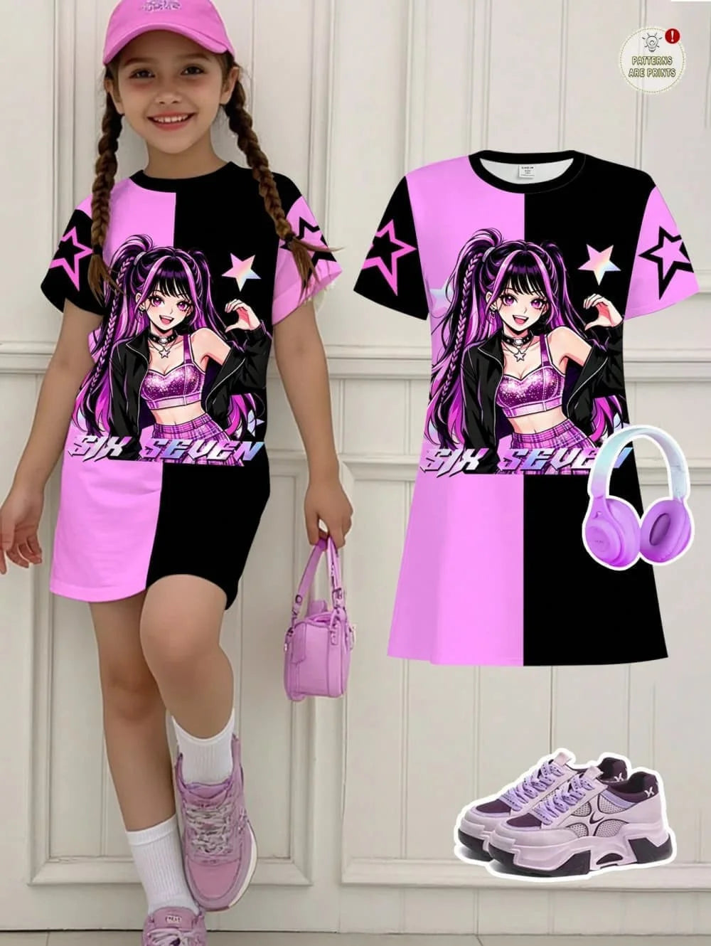 Robe Enfant KPop Demon Hunters Huntrix