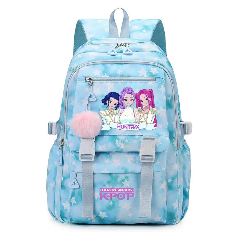 Sac à Dos Ecole KPop Demon Hunters Huntrix Rose — photo 40