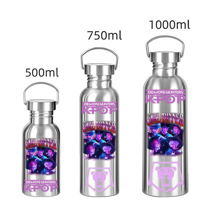 Gourde En Acier Inoxydable KPop Demon Hunters Saja Boys Démons