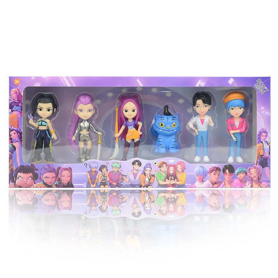 Figurines KPop Demon Hunters Huntrix Et Jinu