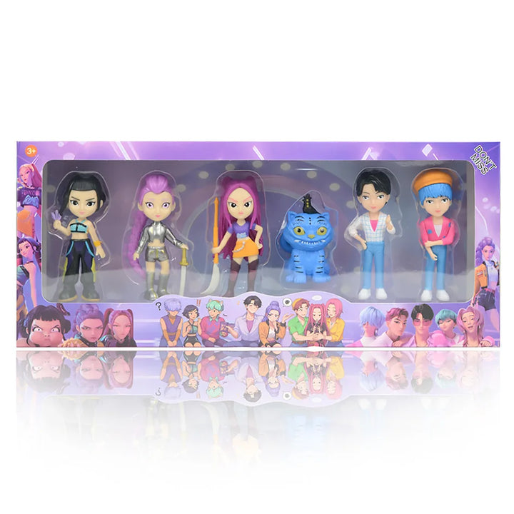 Figurines KPop Demon Hunters Huntrix Et Jinu