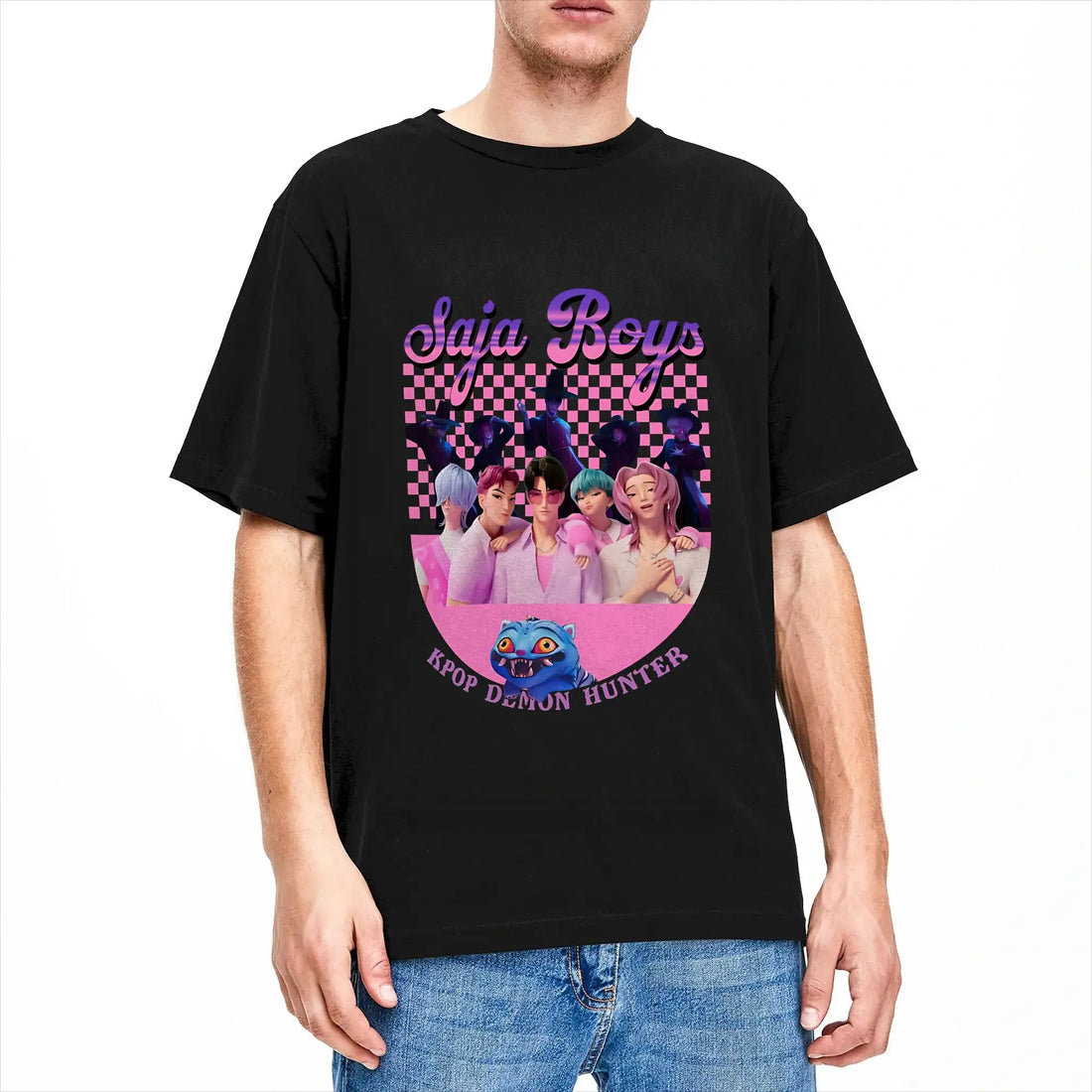 T-shirt KPop Demon Hunters Saja Boys Et Derpy — photo 2