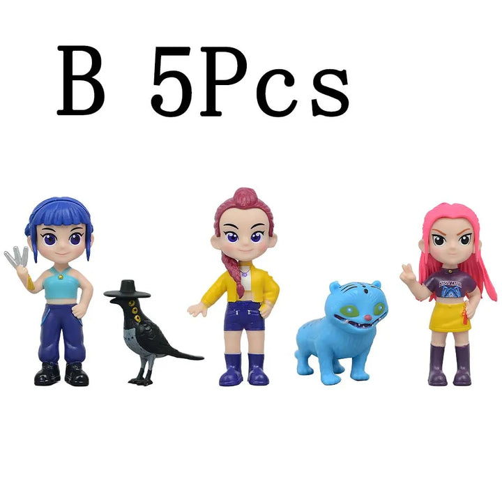 Figurines KPop Demon Hunters Huntrix Et Derpy Sussie