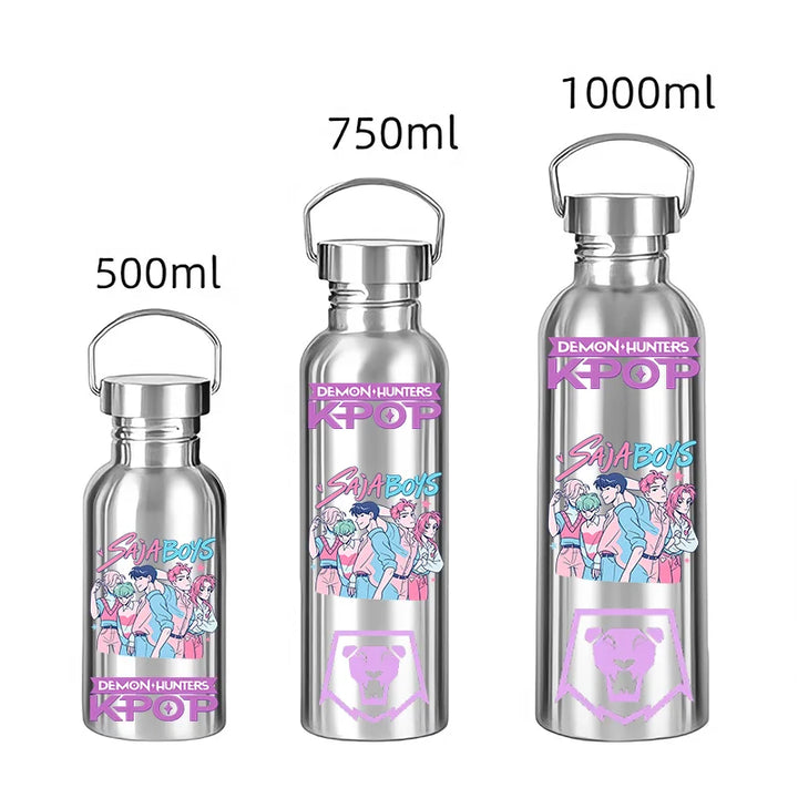 Gourde En Acier Inoxydable KPop Demon Hunters Saja Boys Dessin
