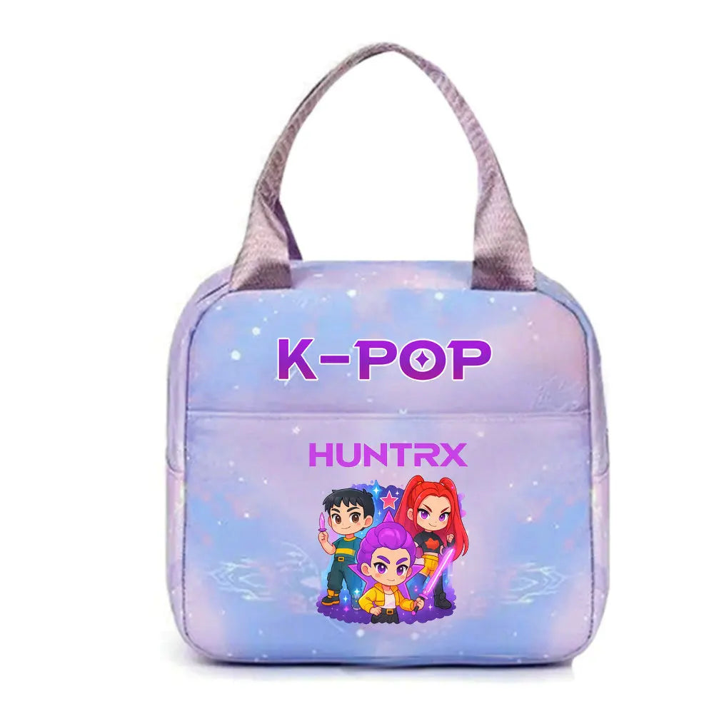 Lunch Bag KPop Demon Hunters Huntrix Et Derpy Bleu — photo 18
