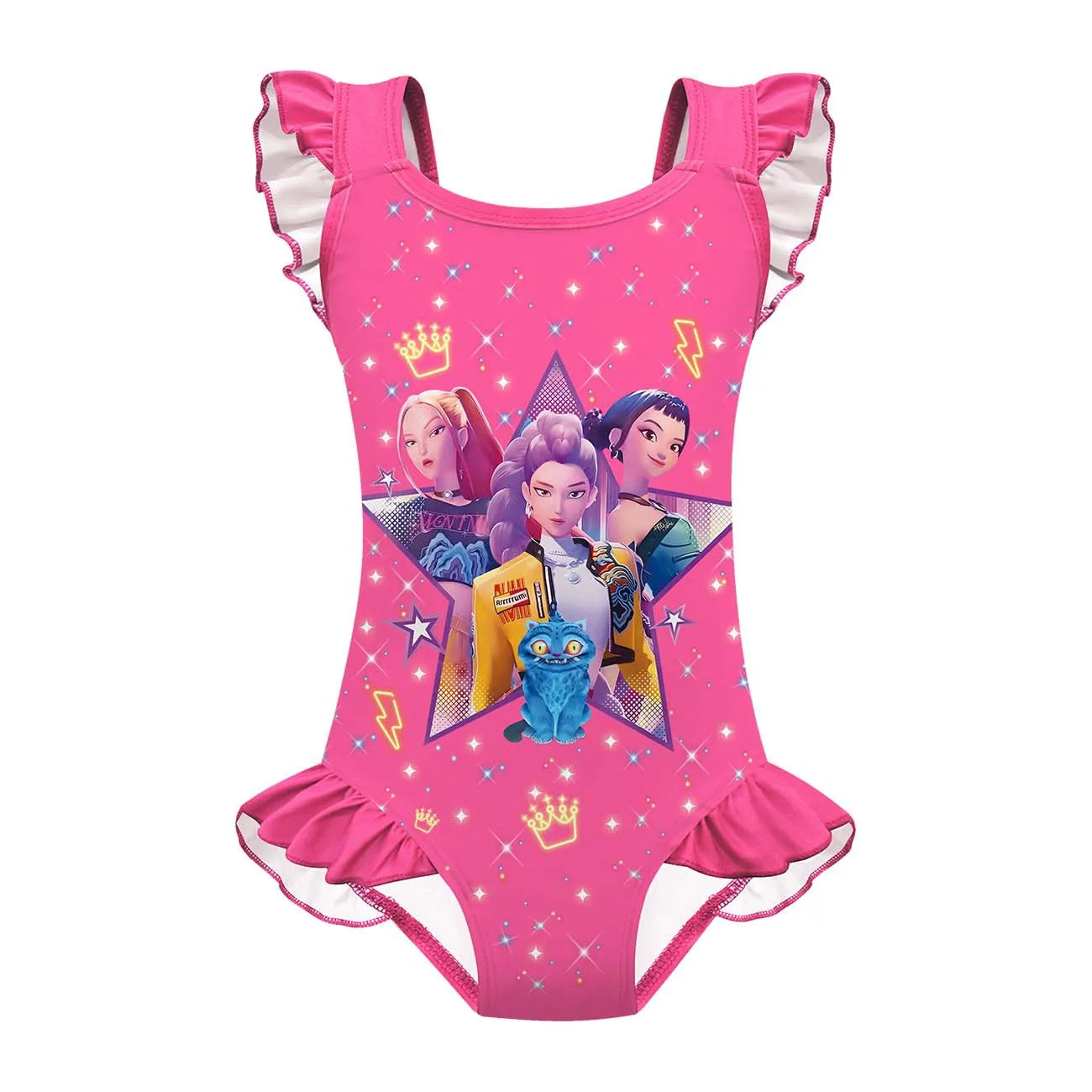 Maillot De Bain Enfant KPop Demon Hunters