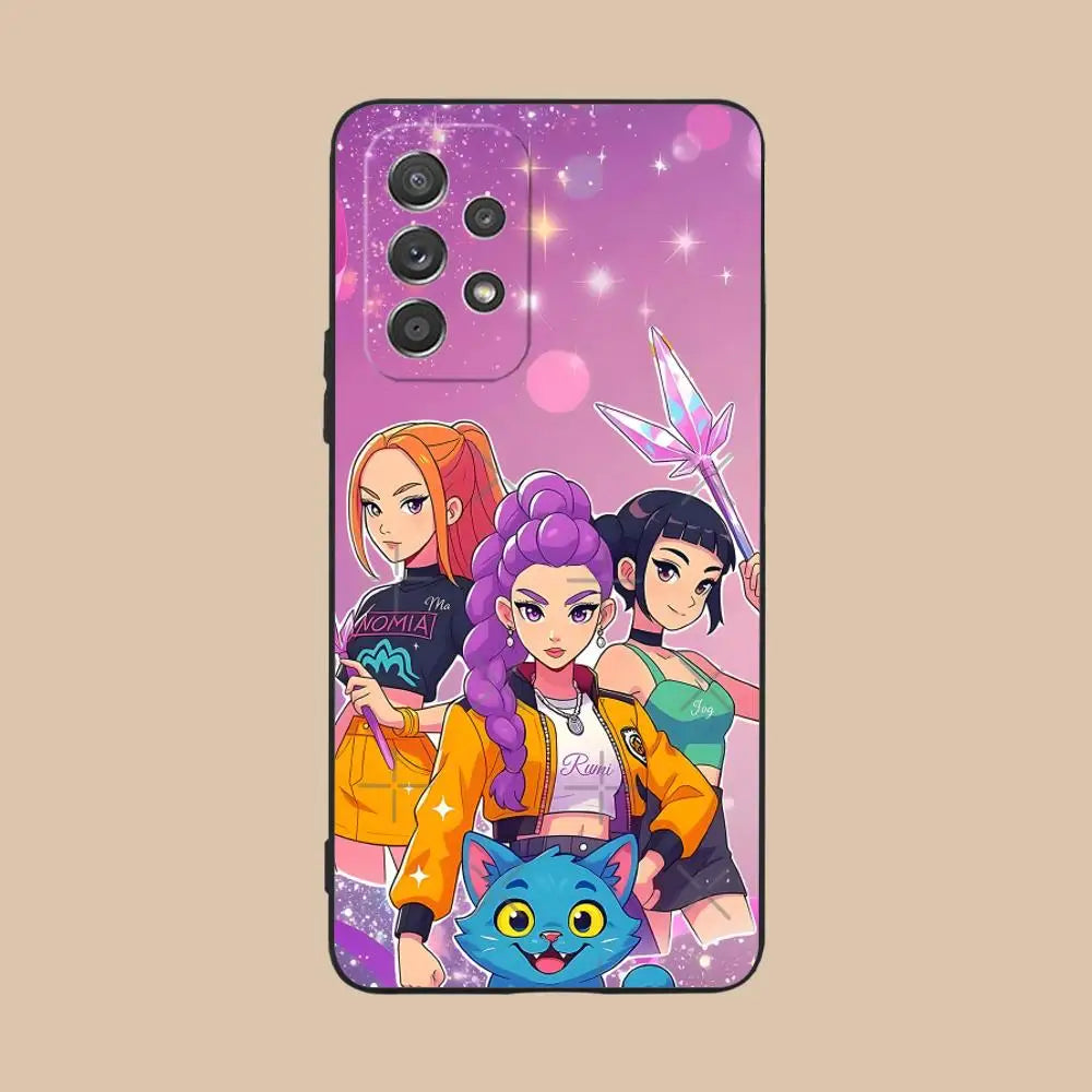 Coque Samsung KPop Demon Hunters Huntrix Et Derpy