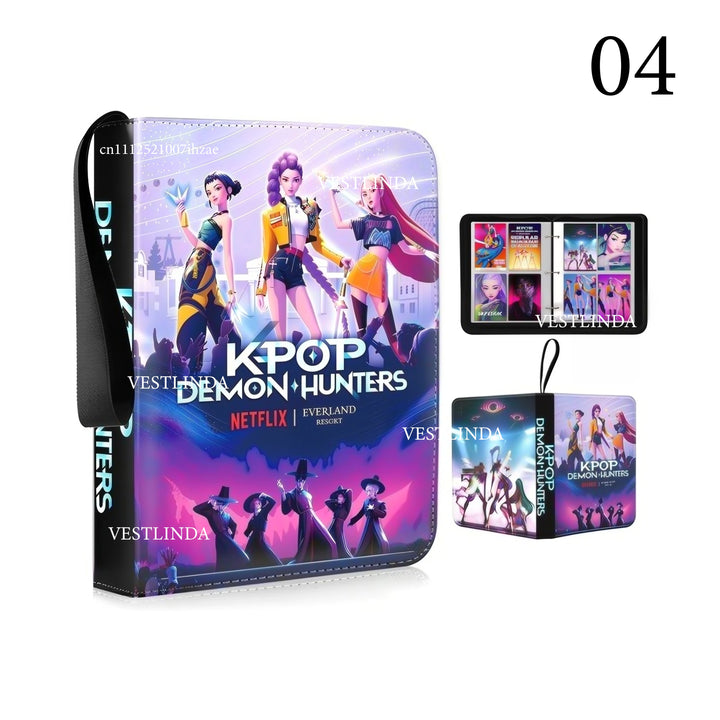 Classeur Range-Cartes KPop Demon Hunters Huntrix Et Saja Boys