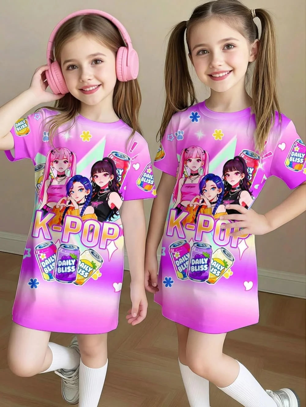 Robe Enfant KPop Demon Hunters Huntrix