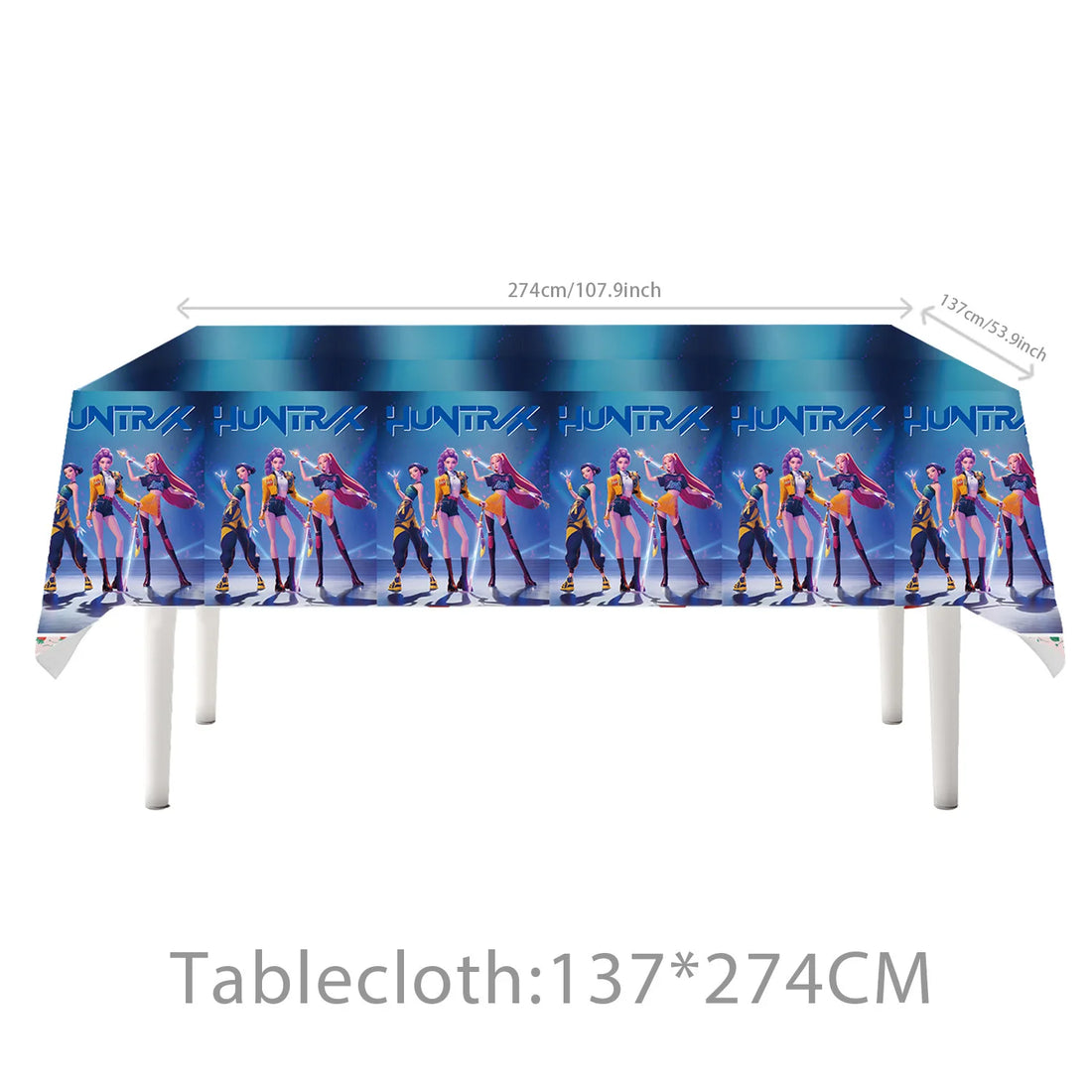 Nappe De Table Anniversaire KPop Demon Hunters Huntrix