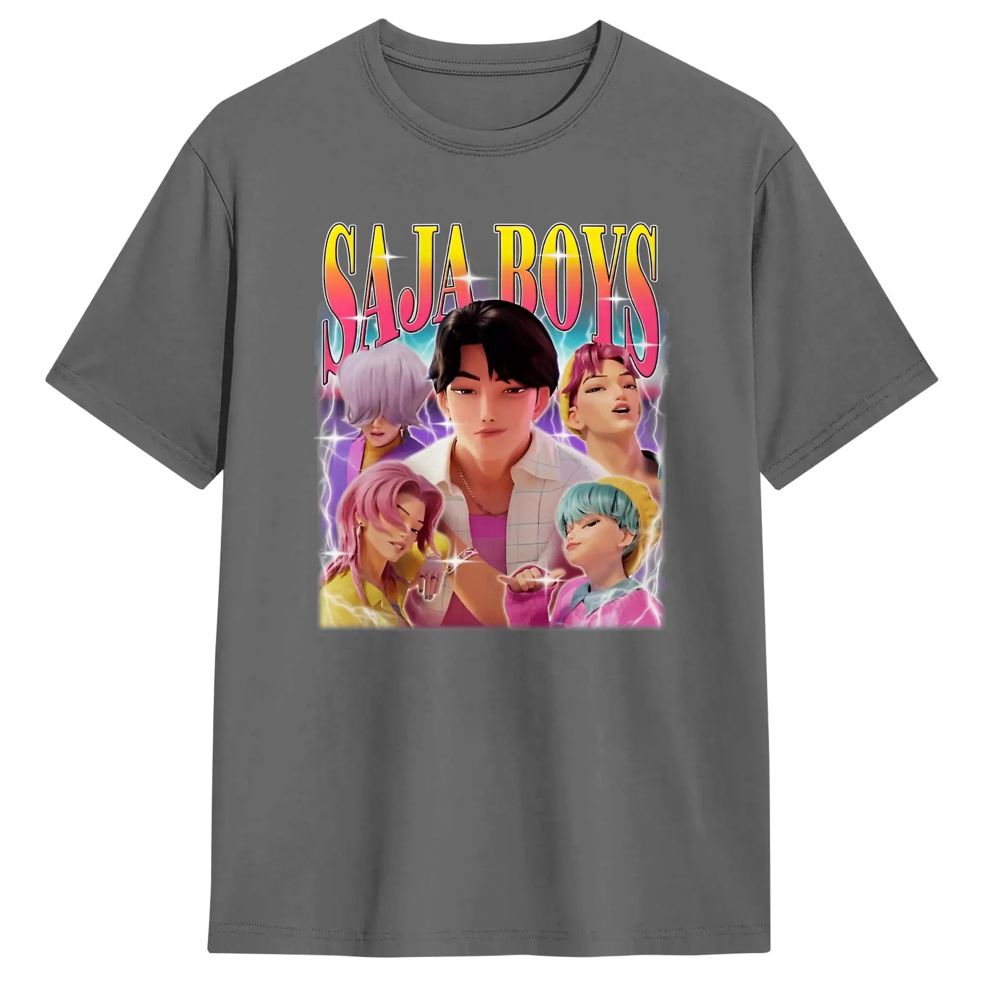 T-shirt KPop Demon Hunters Saja Boys Vintage — photo 10