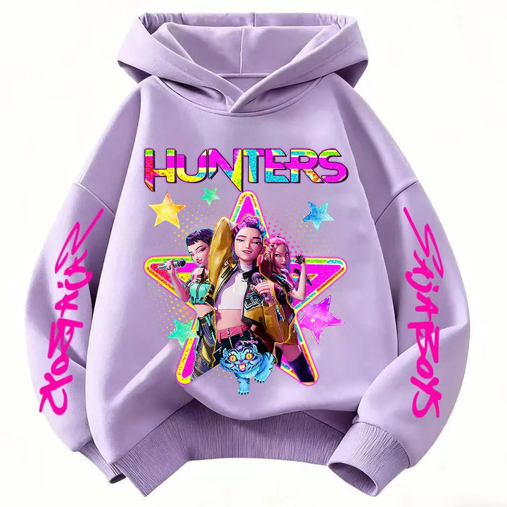 Pull Enfant KPop Demon Hunters Star Violet