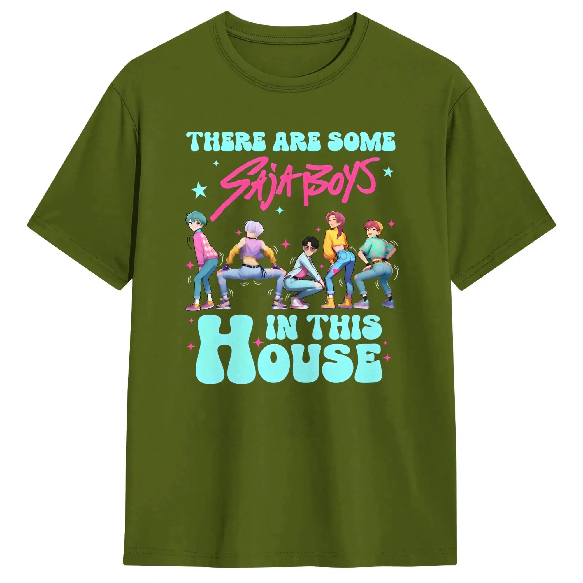 T-shirt KPop Demon Hunters Saja Boys Danse — photo 7