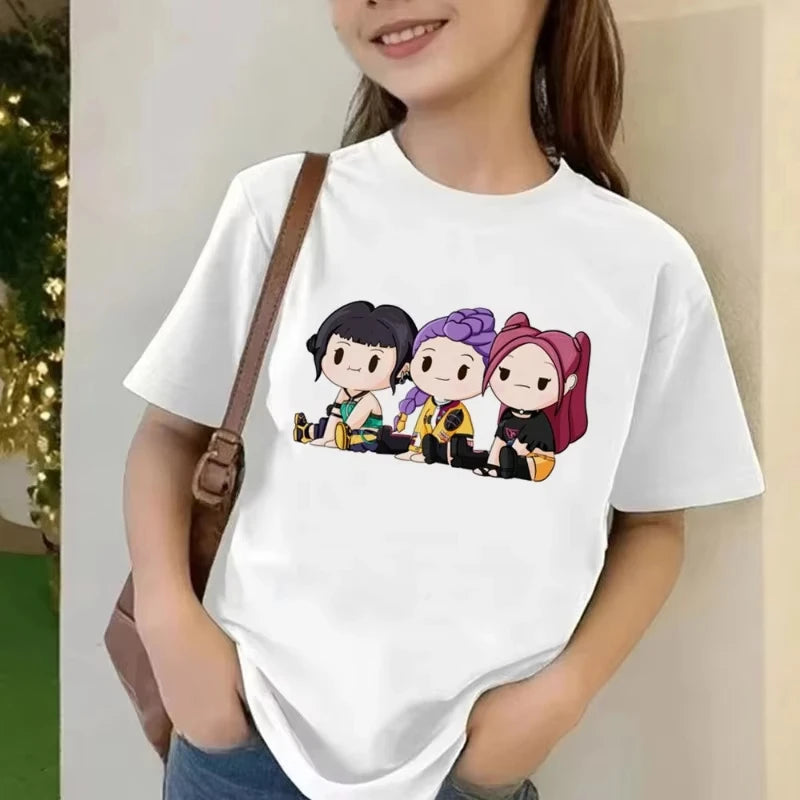 T-shirt Enfant KPop Demon Hunters Golden — photo 6