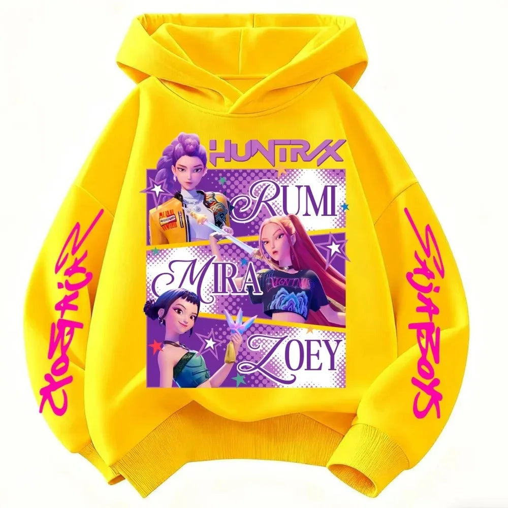 Pull Enfant KPop Demon Hunters Jaune