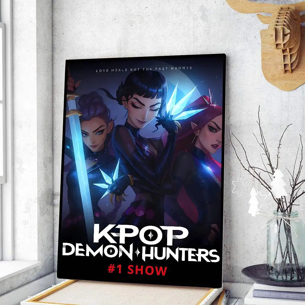 Poster KPop Demon Hunters Huntrix Démons