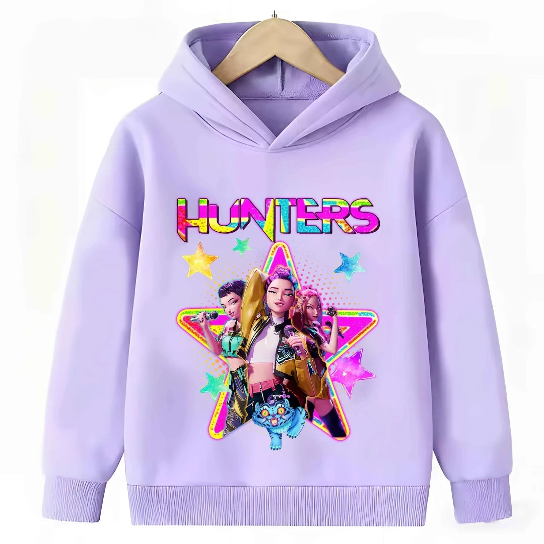 Pull Enfant KPop Demon Hunters Huntrix Rumi Fille — photo 11