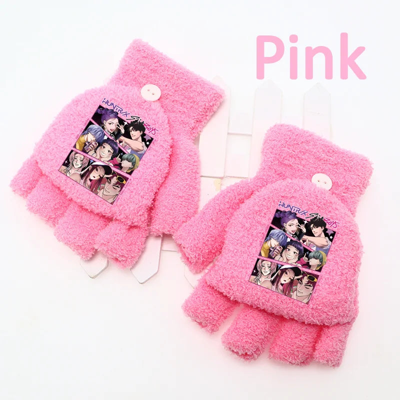 Gants KPop Demon Hunters Film Rose