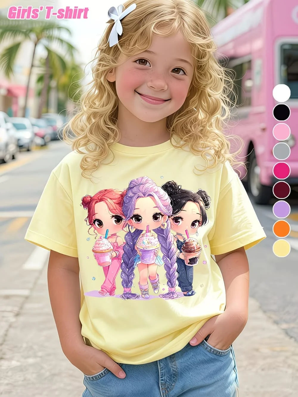 T-shirt Eté KPop Demon Hunters — photo 6