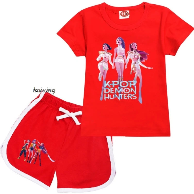 Pyjama Short Enfant KPop Demon Hunters Rose