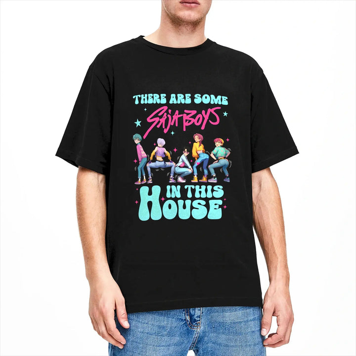T-shirt KPop Demon Hunters Saja Boys Danse — photo 2