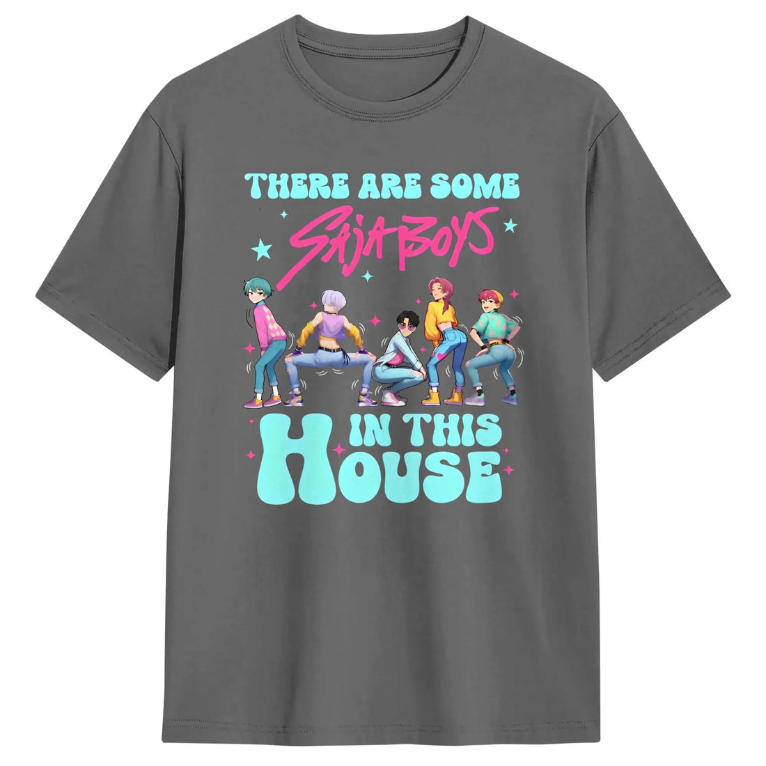 T-shirt KPop Demon Hunters Saja Boys Danse — photo 9