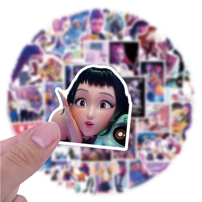 Stickers KPop Demon Hunters Huntrix